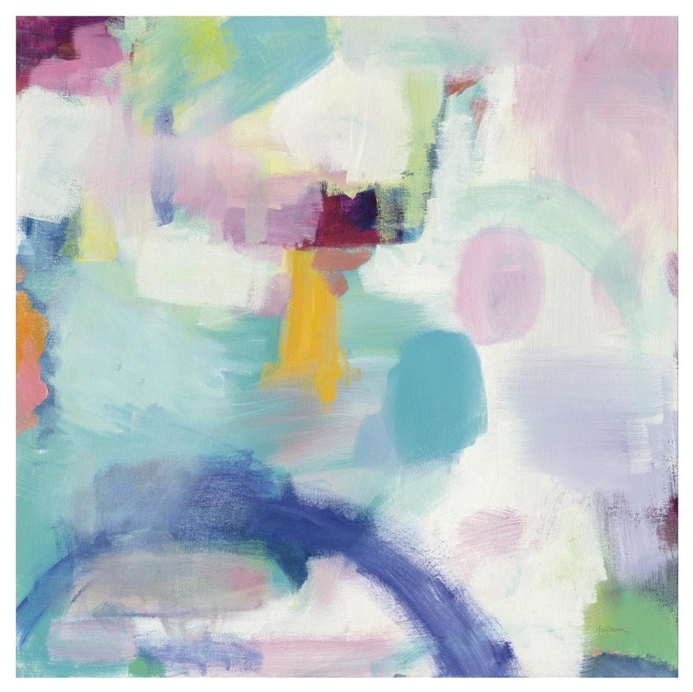 "Trial and Airy" Digital Paper Print by Mary Urban, 42"x42"