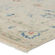 Jaipur Living Hacci Hand-Knotted Floral Cream/ Blue Area Rug, 9'x12'