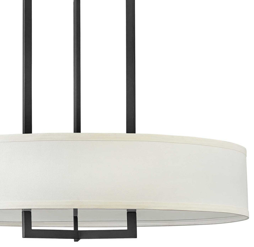 Hinkley Hampton Large Drum Chandelier, Buckeye Bronze