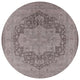 Ahgly Company Indoor Round Mid-Century Modern Area Rugs, 6' Round