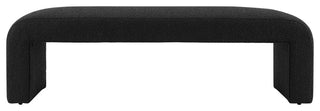 Vioreen Fabric Bench, Stanton Black