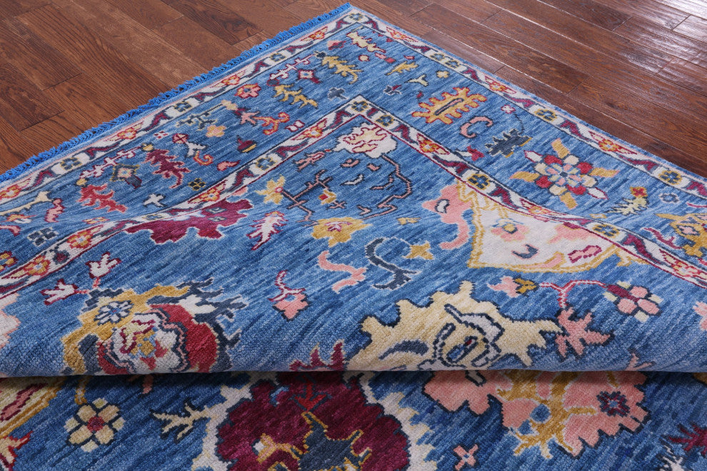 7' 11" X 9' 11" Turkish Oushak Handmade Wool Rug - Q13369