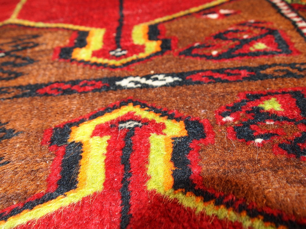 Consigned, Hand Made Antique Collectible Turkish Yastik Rug 2.5'x6.2'