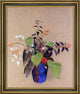 Odilon Redon Flowers in a Blue Jug Framed Premium Canvas Print, 20"x25"