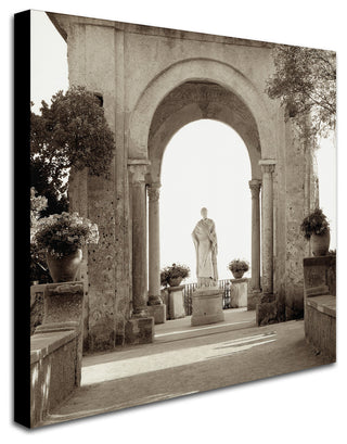 Alan Blaustein 'Giardini Italiano V' Canvas Art, 35x35