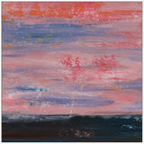 "Vanished" Floater Framed Painting Print on Canvas, 20"x20"