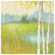"Spring Fling II" Digital Paper Print by Julia Purinton, 38"x38"