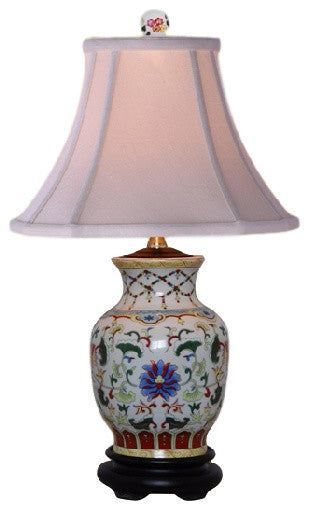 Ashleigh Porcelain Vase Table Lamp