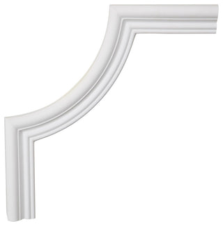 12"W x 12"H x 1/2"P Swindon Panel Moulding Corner