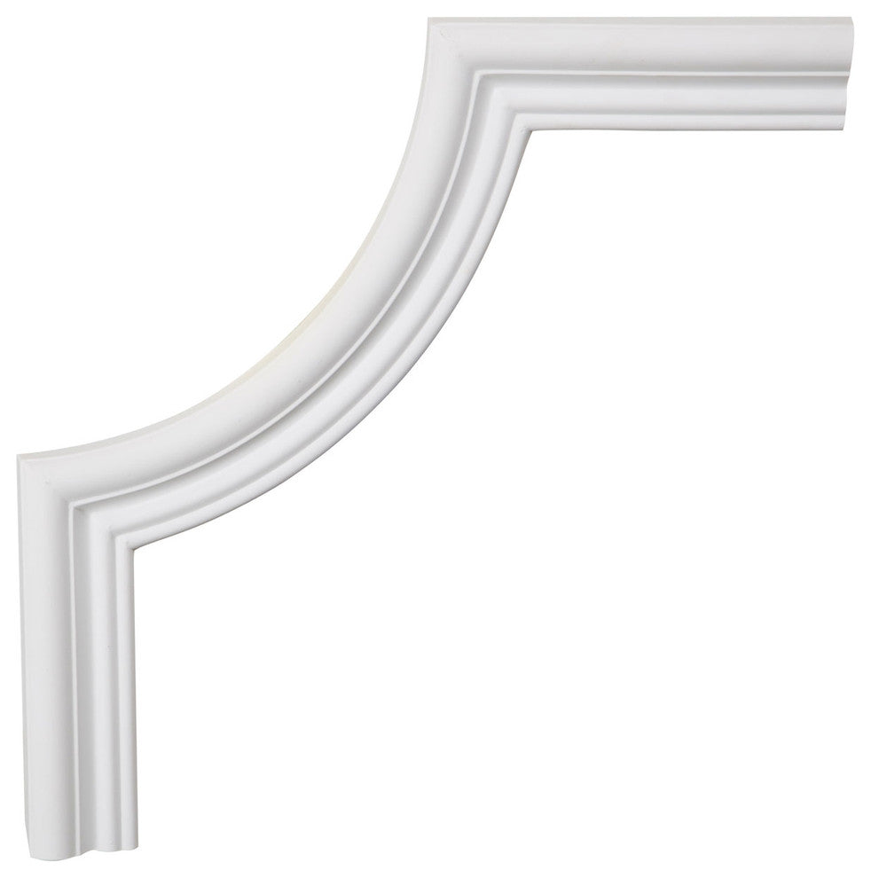12"W x 12"H x 1/2"P Swindon Panel Moulding Corner