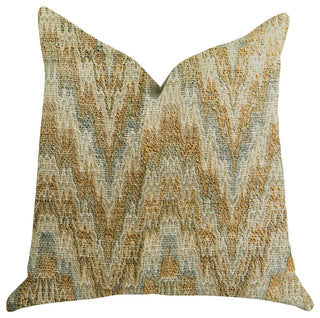 Designer Ripple Luxury Throw Pillow, 16"x16"