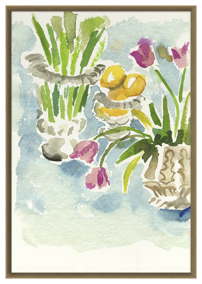 Crystal Vase Fine Art Print, Oak, 40"x28"