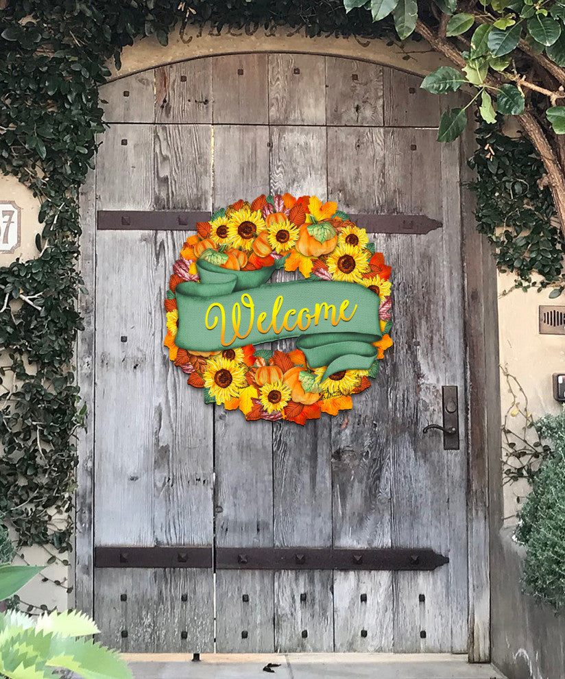 Flower Fall Wreath