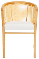 Safavieh Edan Dining Chair, Natural/White