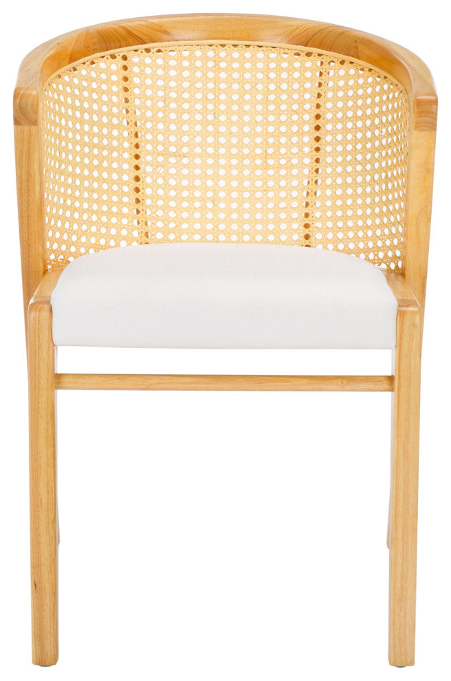 Safavieh Edan Dining Chair, Natural/White