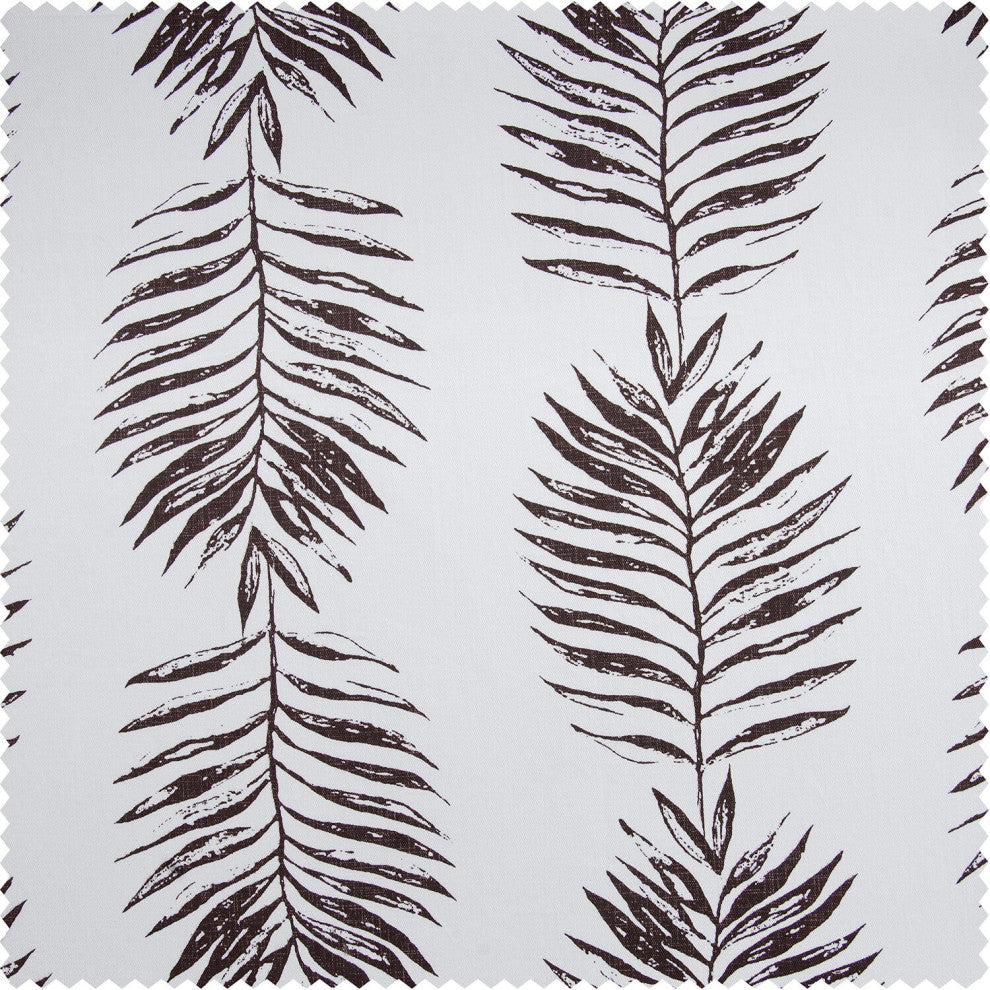Sago Nut Brown Printed Cotton Fabric Sample, 4Wx4L