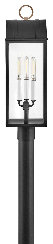 Hinkley Campbell Large Post Lantern, Black
