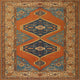 Ahgly Company Indoor Square Traditional Area Rugs, 4' Square