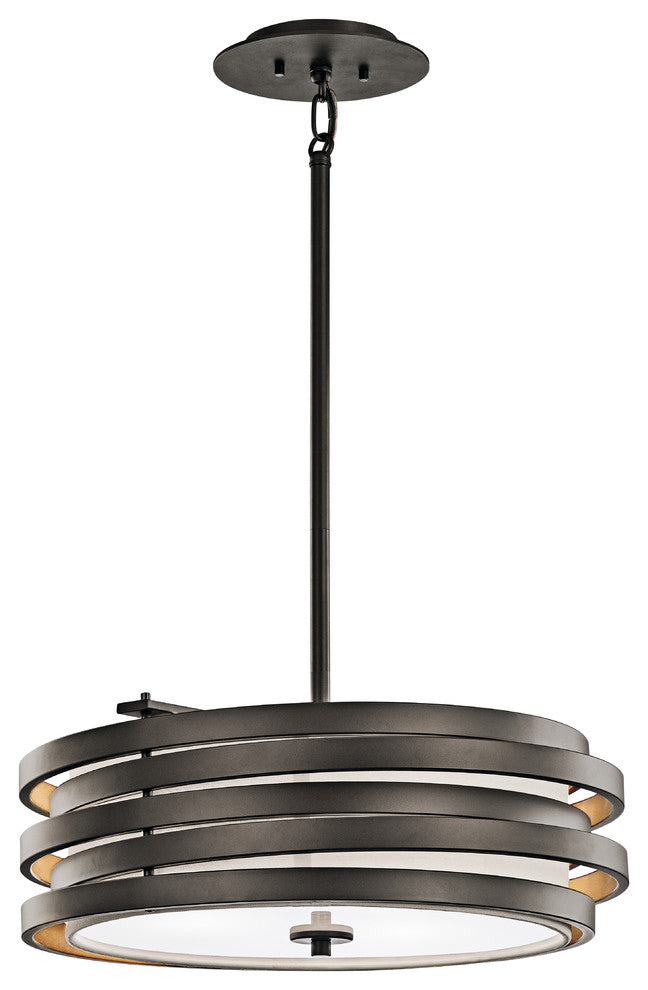 Pendant 3-Light, Olde Bronze