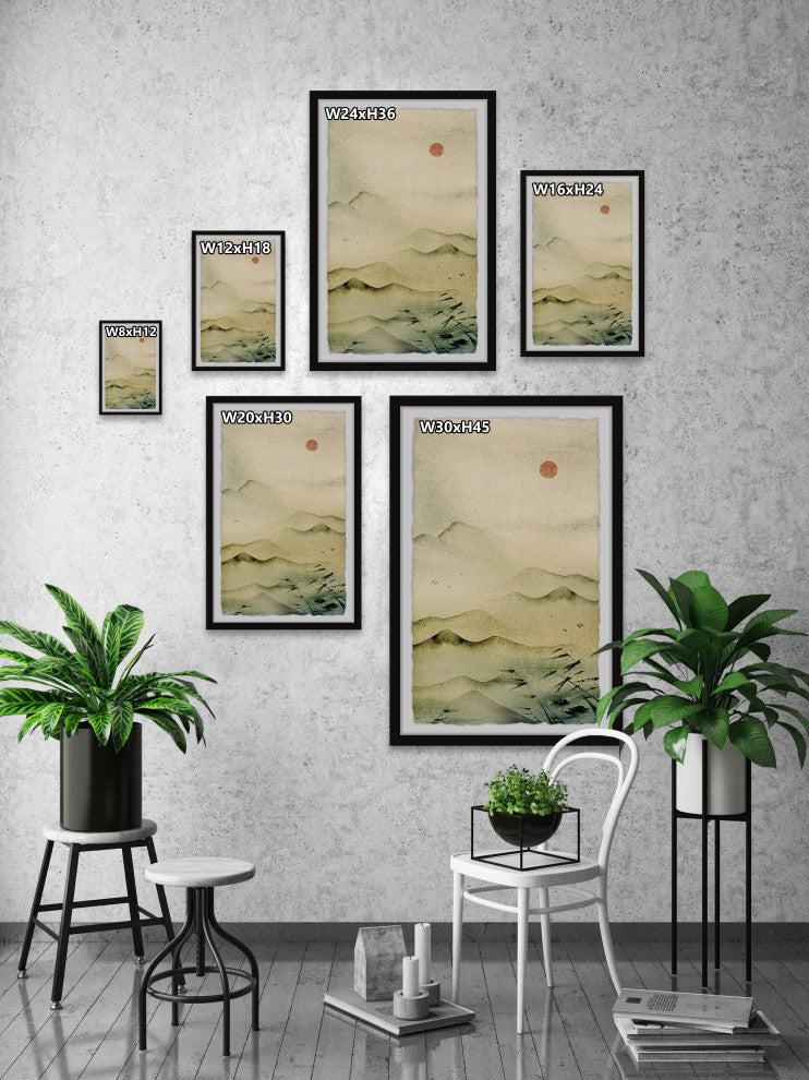 "Born to Explore" Framed Painting Print