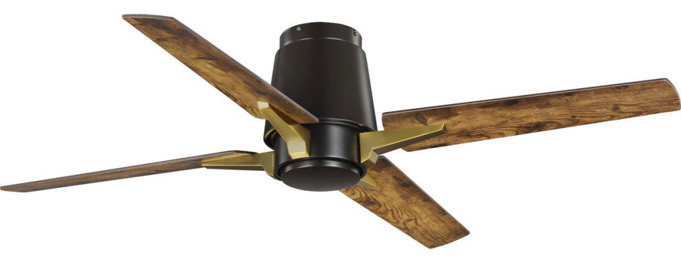 Lindale Collection 52" 4-Blade Architectural Bronze Ceiling Fan