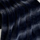 Plutus Blue Ink Furever Faux Fur Luxury Throw Blanket, 70"L x 90"W Twin