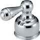 Delta Roman Tub Metal Lever Handle, Polished Chrome