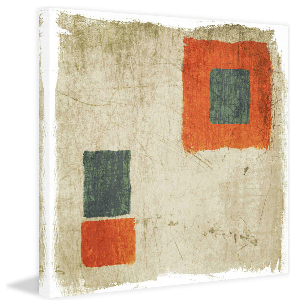 "Textured" Painting Print on Canvas by Irena Orlov