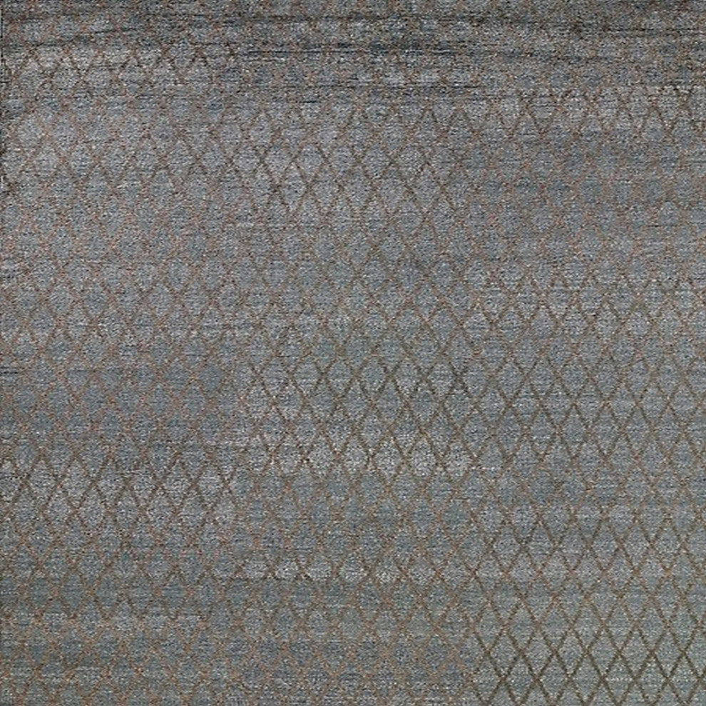 Ahgly Company Indoor Square Mid-Century Modern Area Rugs, 5' Square