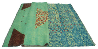 Balochi Adelayda Beige/Light Green Rug, 6'6x9'5