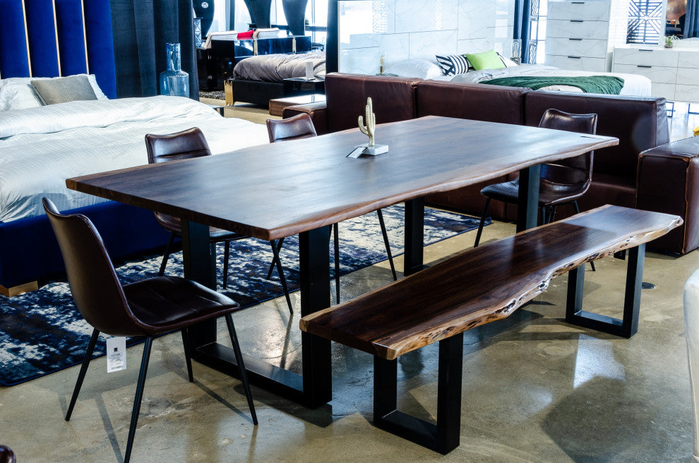 Modrest Taylor Modern Live Edge Wood Dining Table