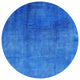 Ahgly Company Indoor Round Mid-Century Modern Area Rugs, 7' Round