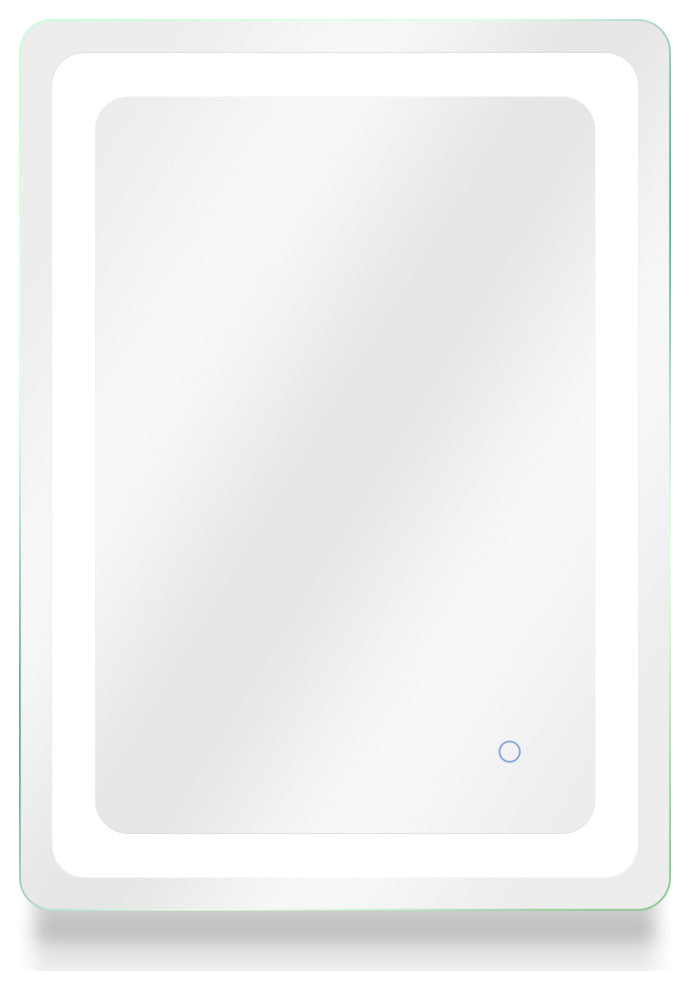 Dyconn Faucet Egret Tri-Color LED Wall Mounted Bathroom Mirror, 24"w X 34"h