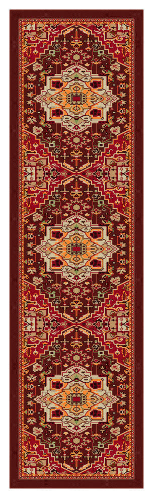 Persia, Red, 2'x8'
