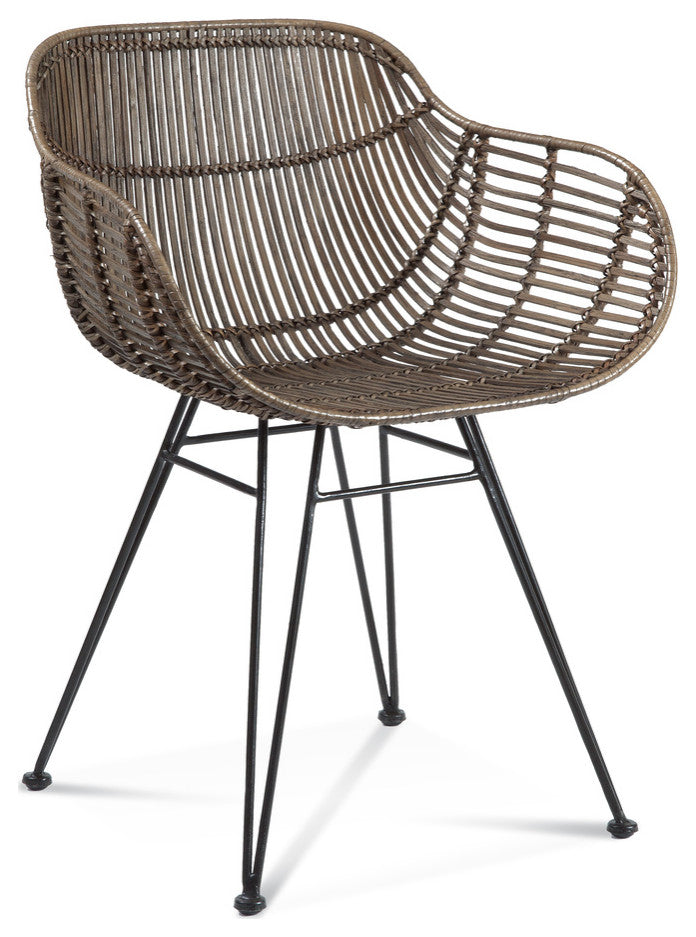 Ryanne Arm Dining Chair Set of 2