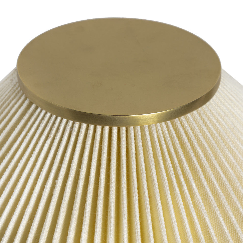 Nora Table Lamp-Light Oak