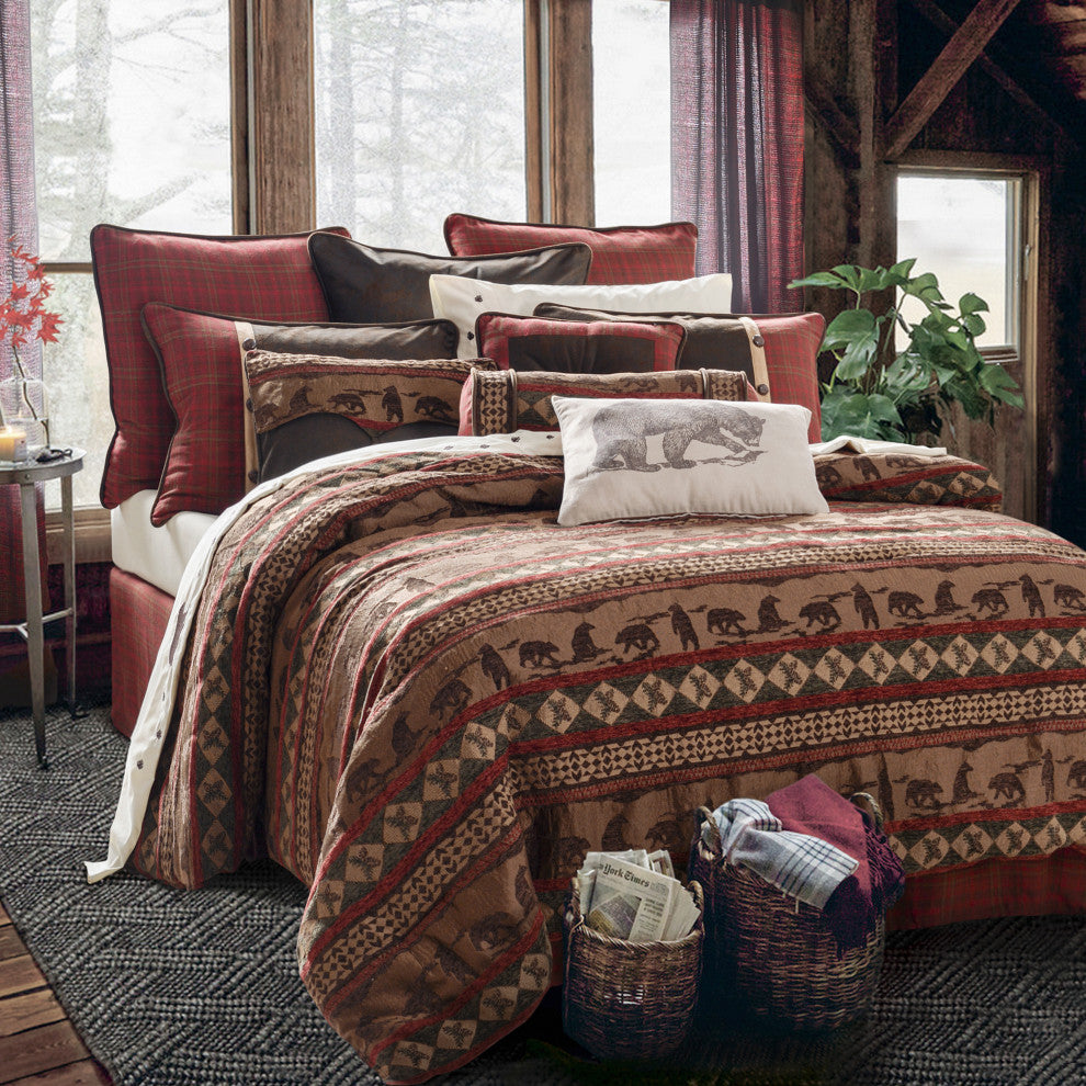 Cascade Lodge Bedding Set, Super Queen