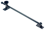 Genuine Solid Brass 12" Casement Adjuster, Matte Black