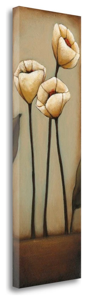 "Jardin De Flores II" By H. Alves, Giclee Print on Gallery Wrap Canvas