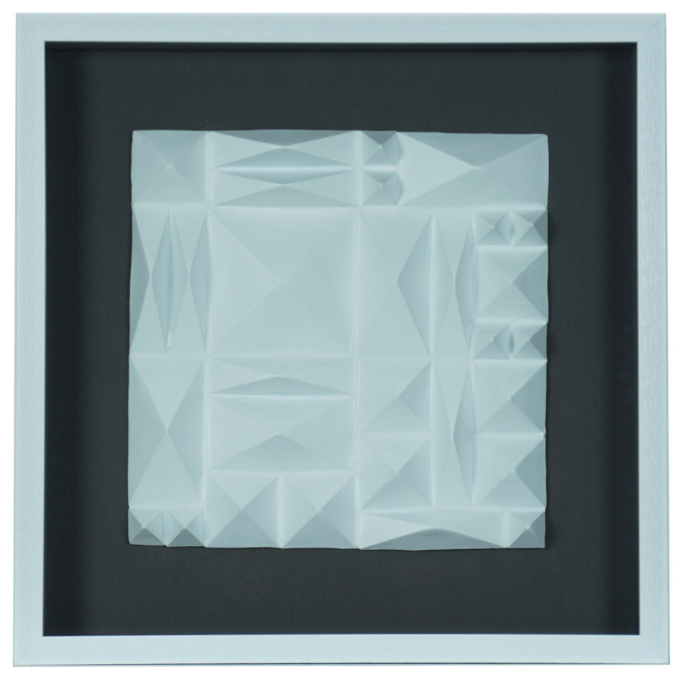 White Ridges Shadow Box Wall DÃ©cor