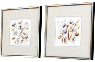 Coastal Blooms Artwork, 2-Piece Set