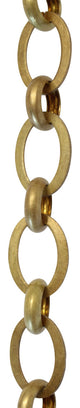 RCH Hardware Brass Loop Chandelier Chain, Various Finishes, Antique Brass, U40