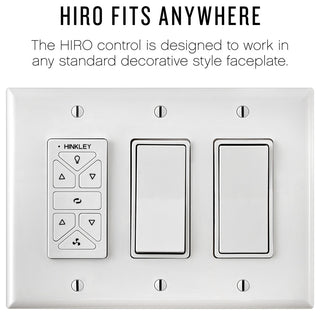 Hinkley Una LED Ceiling Fan, Matte Black, 44"