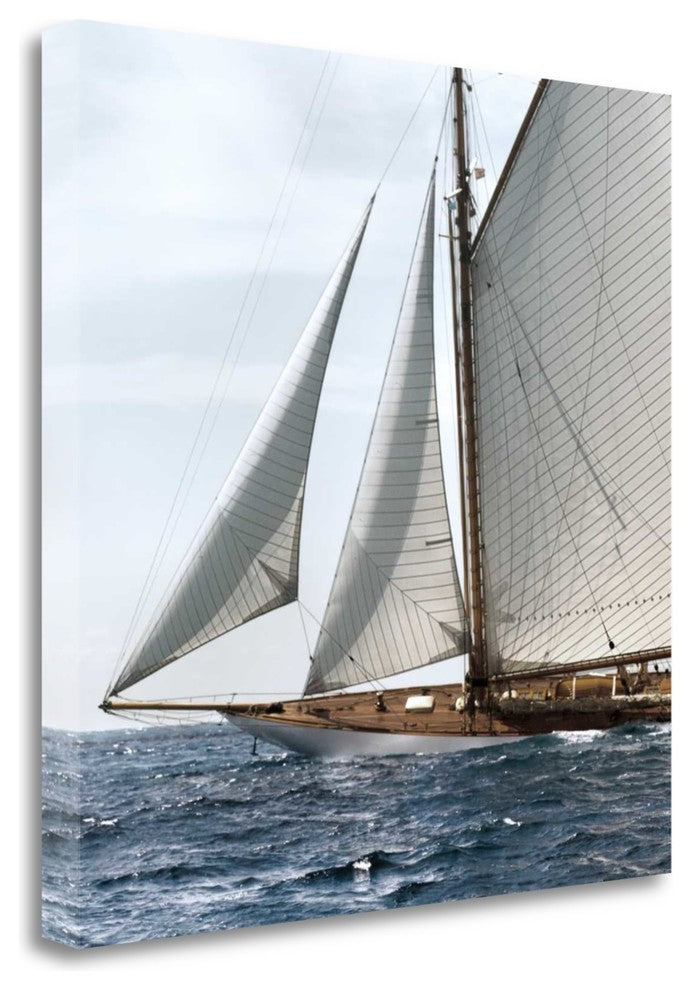 "Sailing South" By Jorge Llovet, Giclee Print on Gallery Wrap Canvas
