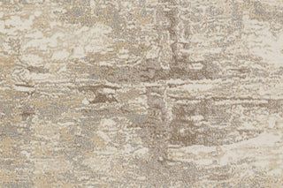 Weave & Wander Frida Ivory/Gray 2'6"x8' Power Loomed Area Rug