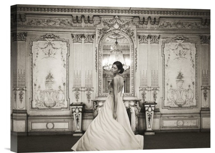 "At the Palace" Stretched Canvas Giclee by Haute Photo Collection, 16"x12"
