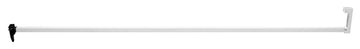 5Ea S4220 48" White Patio Door Security Bar