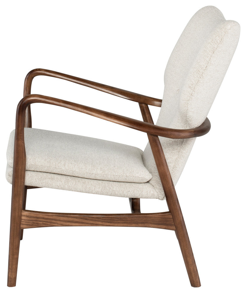 Patrik Shell Fabric Occasional Chair