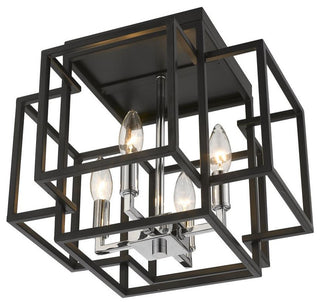 4 Light Flush Mount