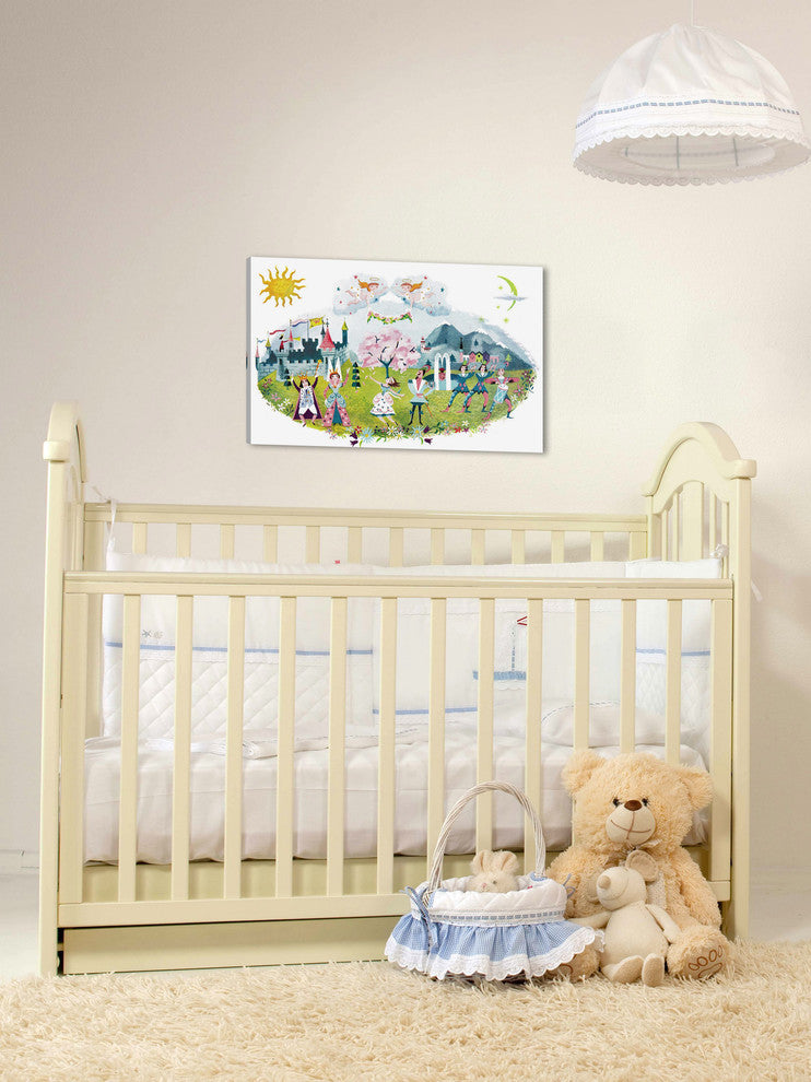 "Dreamland" Painting Print on Canvas by Curtis